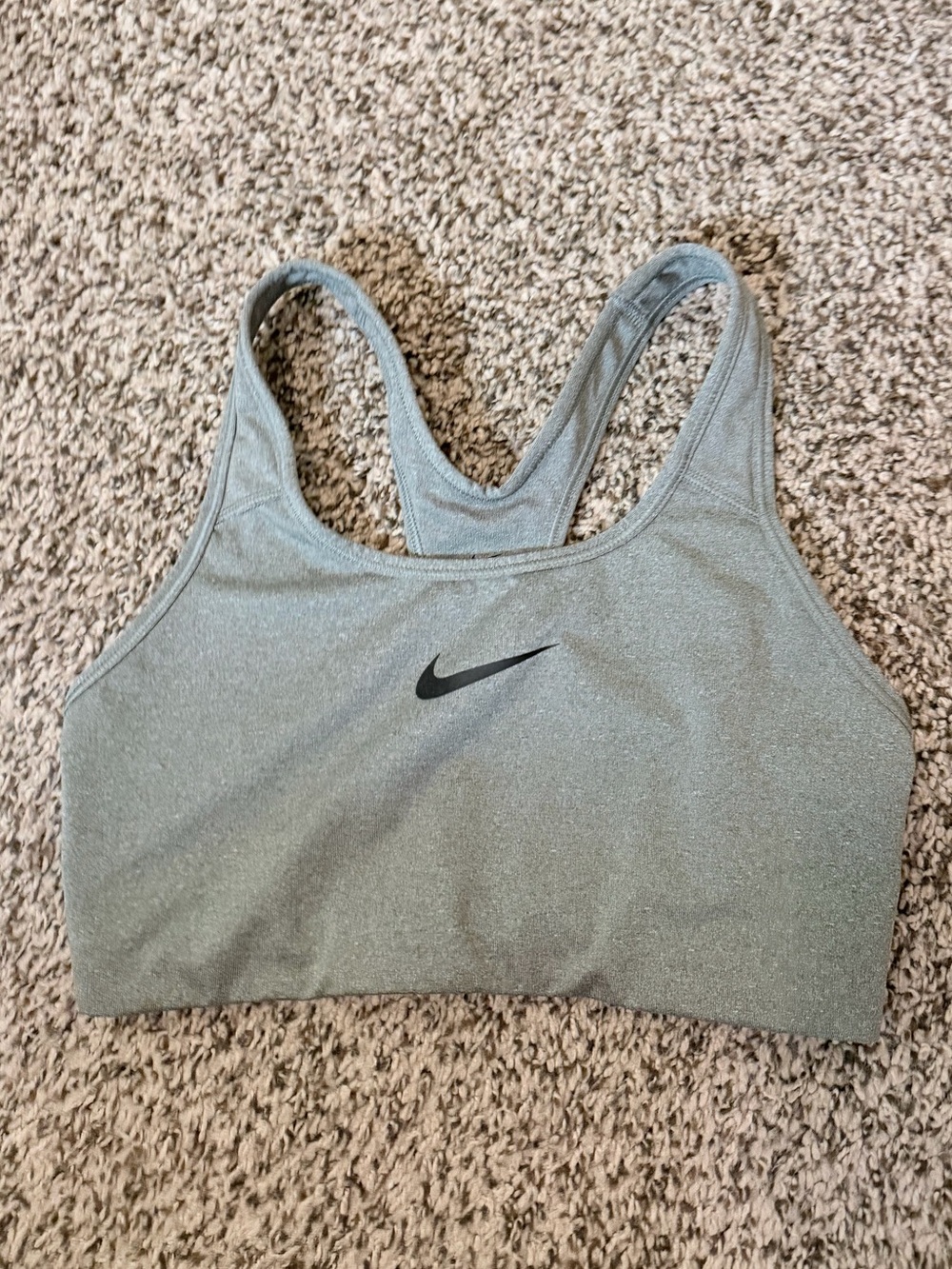 Nike Women’s Grey Racerback Sports Bra